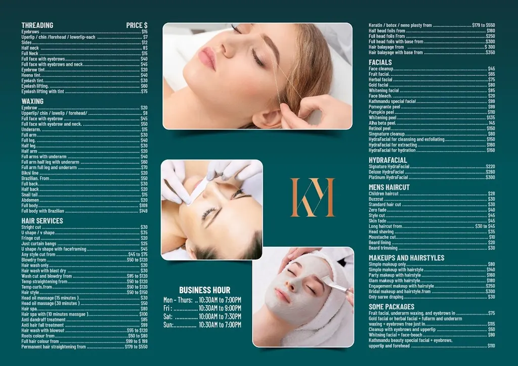 Kathmandu beauty and hair salon — Beauty salon in Gungahlin